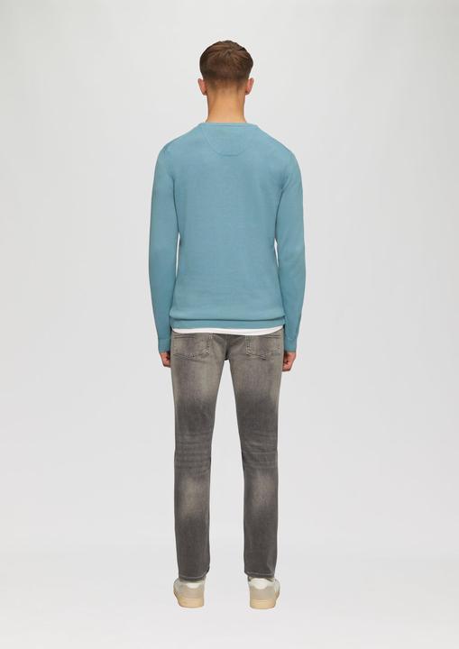 Produktbild S.Oliver Strickpullover Strickpullover mit Logo-Stickerei (XXL)