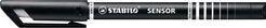 Actual product image STABILO Ink fine pen sensor (Black, 1x)