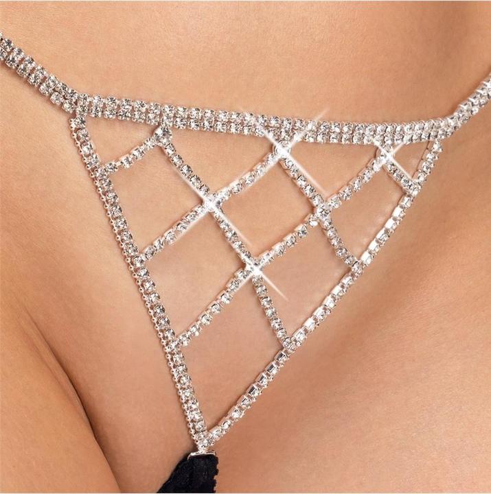 Produktbild Cottelli Collection String Strass S-L (One Size)