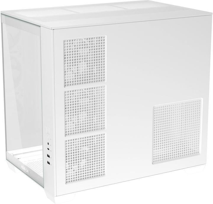 Actual product image ASUS Obudowa A32 PLUS TG ARGB WHITE (ATX, mATX, Mini-ITX)