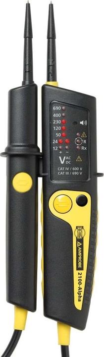 Image du produit Beha Amprobe Amprobe 2100-ALPHA BUNDLE Testeur de tension bipolaire CAT III 1000 V, CAT IV 600 V LED, acoustique (CAT IV 600V, CAT III 1000V)