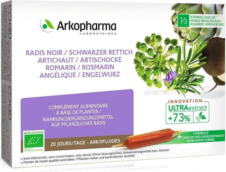 Produktbild Arkopharma Artischocke (20 Stück, Ampulle, 365 g)