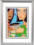 Image du produit Hama Cadre plastique Madrid, argent (28 x 35 cm)