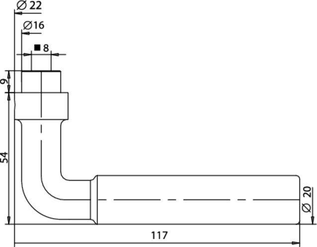 Produktbild Mega Fenstergriff 32.206/41.405