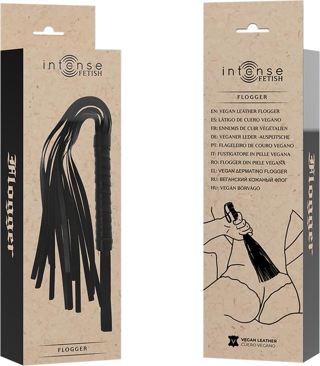 Image du produit Intense Fetish Látigo De Cuero Vegano