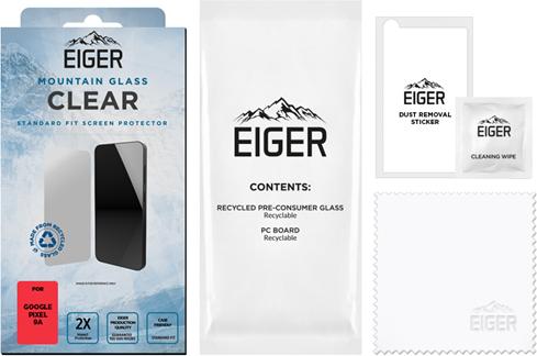 Produktbild Eiger Display-Glas Standard Fit Mountain Glass Clear (1 Stück, Google Pixel 9a)