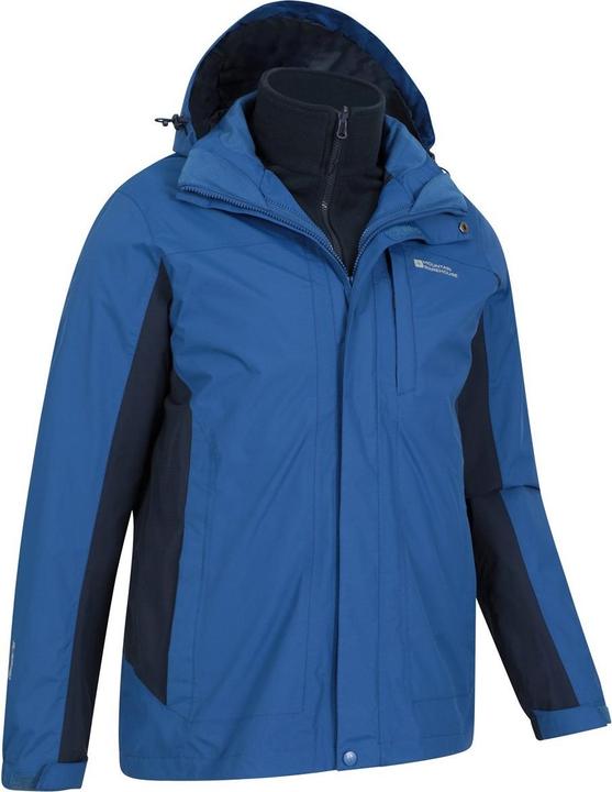 Produktbild Mountain Warehouse Thunderstorm Jacke wasserfest 3 in 1 (XXS)