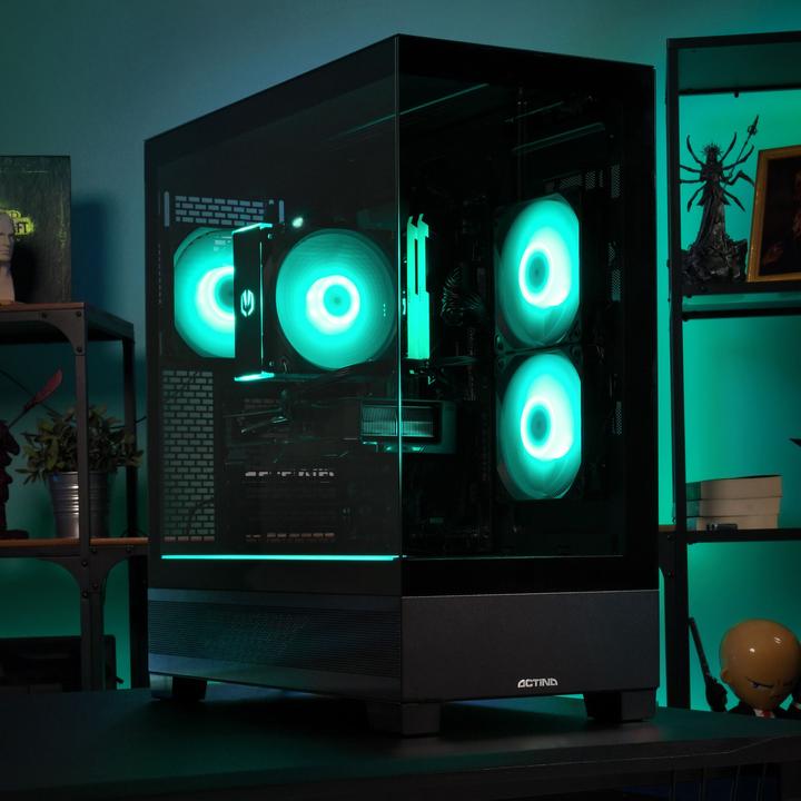 Produktbild Actina Gaming GameOn (Intel Core i5-12400F, 32 GB, 1000 GB, Arc A580)