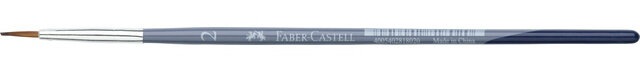 Actual product image Faber-Castell Hairbrush Creative round size 2 black (2 mm)