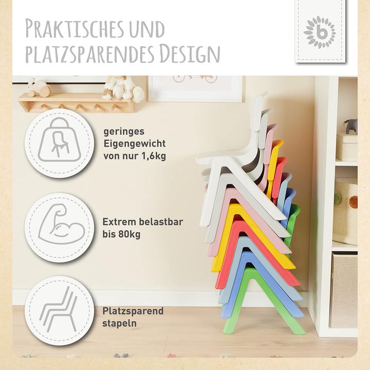Produktbild Bieco Stuhl Weiss (Kinderstuhl)