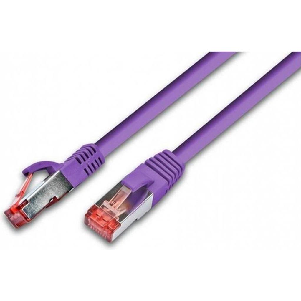 Wirewin Patchkabel: S/FTP, 30m, violett (S/FTP, CAT6a, 30 m), Netzwerkkabel
