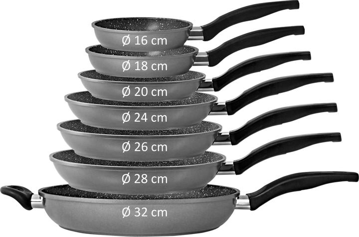 Produktbild Stoneline 6841 frying pan 24 cm (24 cm, Bratpfanne, Aluminium)