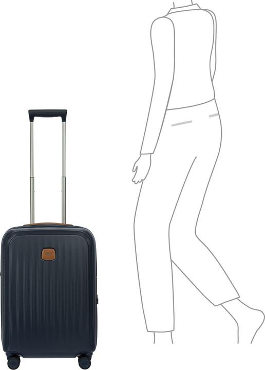 Image du produit Brics Taormina 4 Rollen Trolley S 57 cm mit Dehnfalte (51 l)