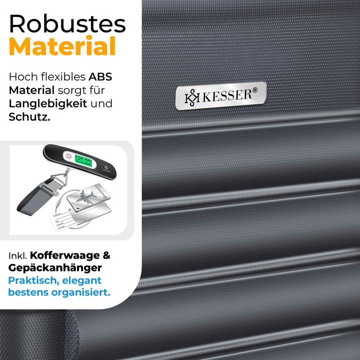Image du produit Kesser Set de 3 valises rigides Set de valises de voyage rigides (45 l)