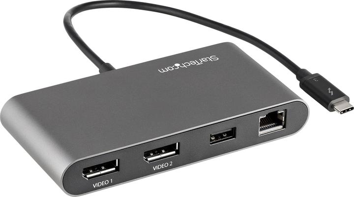 StarTech TB3DKM2DPL (Thunderbolt, 4 Ports)