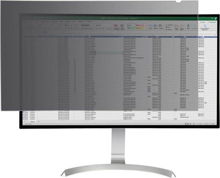 Actual product image StarTech PRIVSCNMON32 Privacy Filter Frameless -Privacy (32 inch) (32", 16 : 9)