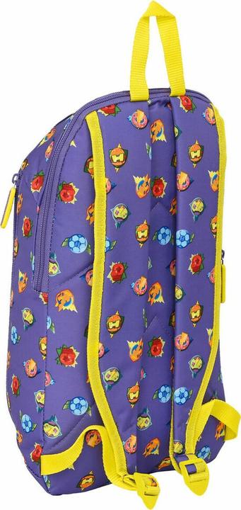 Produktbild Superthings Kinderrucksack Guardians of Kazoom Mini Lila Gelb (22 x 39 x 10 cm)