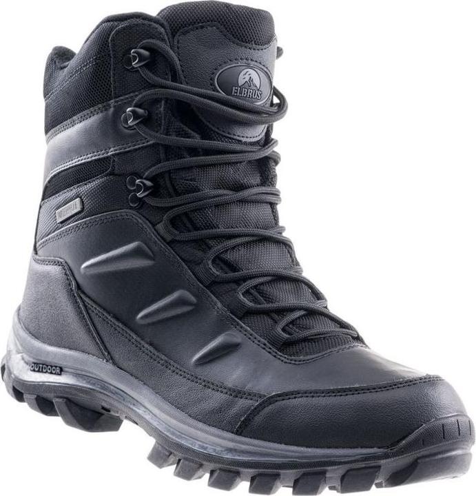 Produktbild Elbrus Schwarze Herren-Trekkingschuhe Spike Mid, Grösse 46 (46)