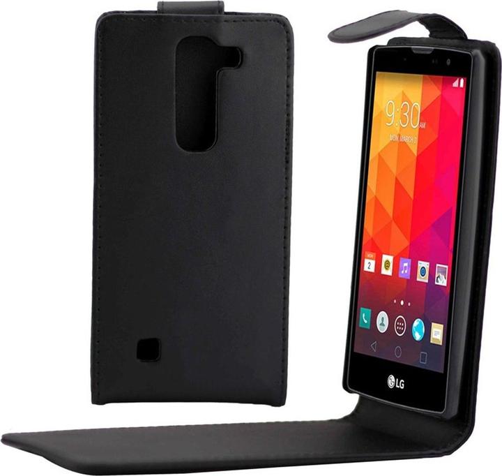 Actual product image König Design Mobile Case Protective Case for Mobile LG Magna Flipcase Black (LG Magna)