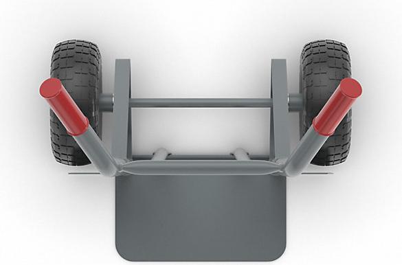 Produktbild eurokraft basic Stahl-Sackkarre (150 kg)