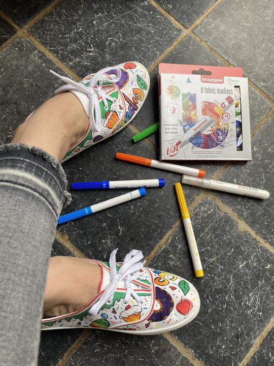 Produktbild Bruynzeel Textilmarker (8x)