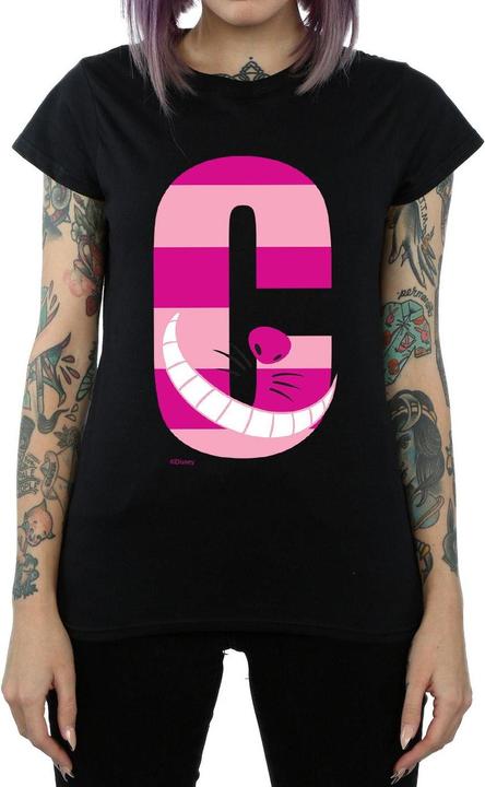 Actual product image Disney Womens/Ladies Alphabet A Is For Alice Cotton T-Shirt (XL)