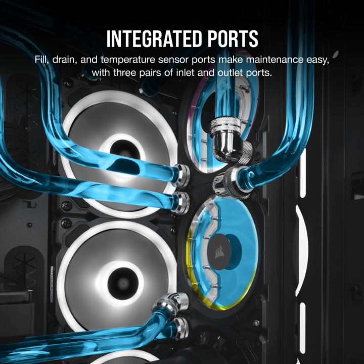 Actual product image Corsair Hydro X Series XD7 RGB Pump/Reservoir Combo