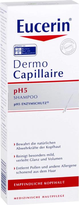 Actual product image Eucerin DermoCapillaire (250 ml, Liquid shampoo)