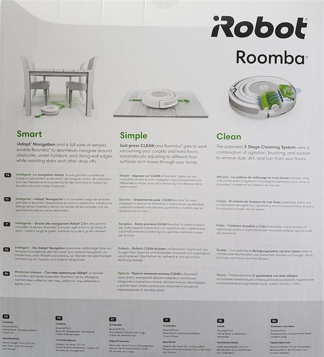Image du produit iRobot Roomba 615 (Robot vacuum)