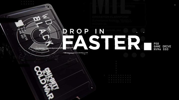 Produktbild WD Black P50 Game Drive Call of Duty: Black Ops Cold War Edition (1 TB)