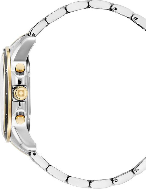 Immagine prodotto Swiss Alpine Military 7089.9142 Cronografo Uomo 44mm 10ATM (Cronografo, Orologio da polso analogico, 44 mm)