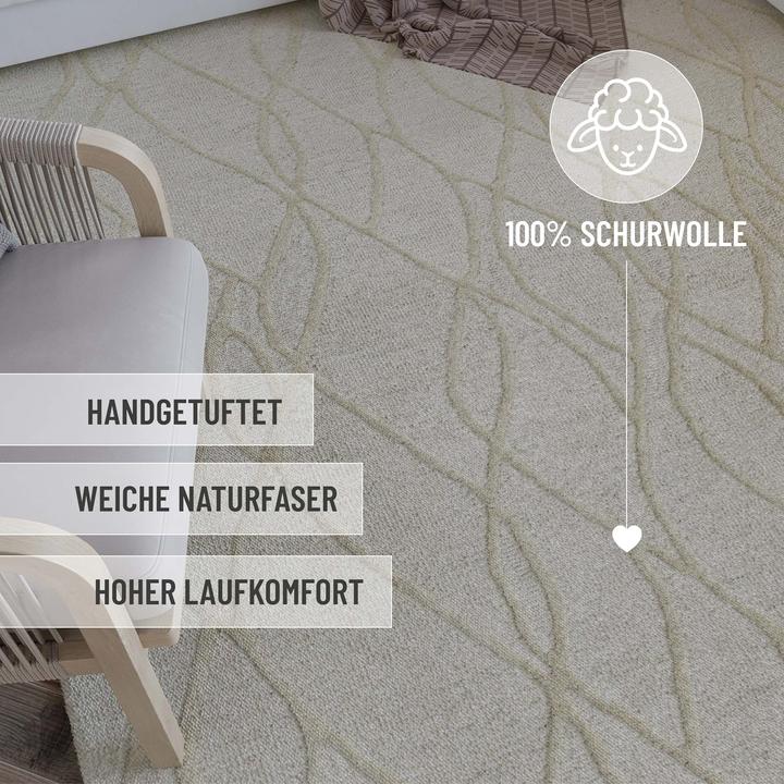 Image du produit Wecon Home Kurzflorteppich Hamptons TWENTYTHREE (80 x 230 cm)