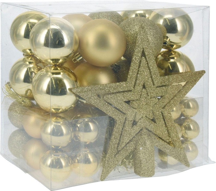 Produktbild Weihnachtskugeln Set (54 -teilig)