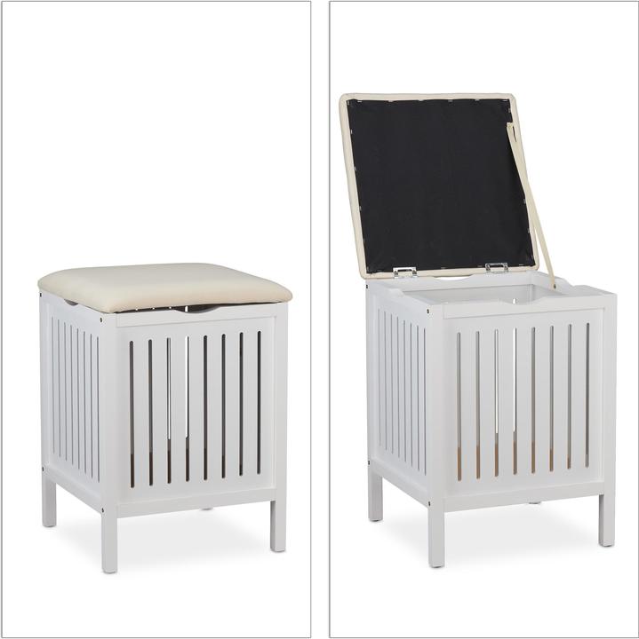 Actual product image Relaxdays Rectangular Hamper (40 l)