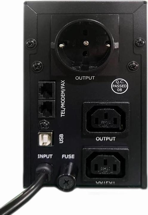 Image du produit Gembird 850VA UPS avec LCD (850 VA, 510 W)