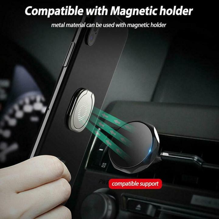 Image du produit PhoneLook Anneau support 360° Support de doigt interchangeable pour Smartphone / Tablettes rose