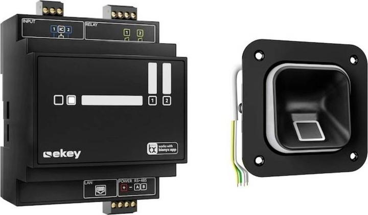 Image du produit Ekey 204752 Système d'accès par empreintes digitales rail DIN (Empreinte digitale)