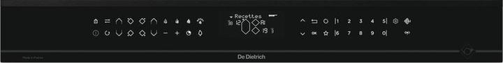 Produktbild De Dietrich Induktionskochfeld DPI 4441 BT Schwarz (65 cm, Induktionskochfeld)