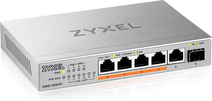 Actual product image Zyxel XMG-105HP (6 Ports)