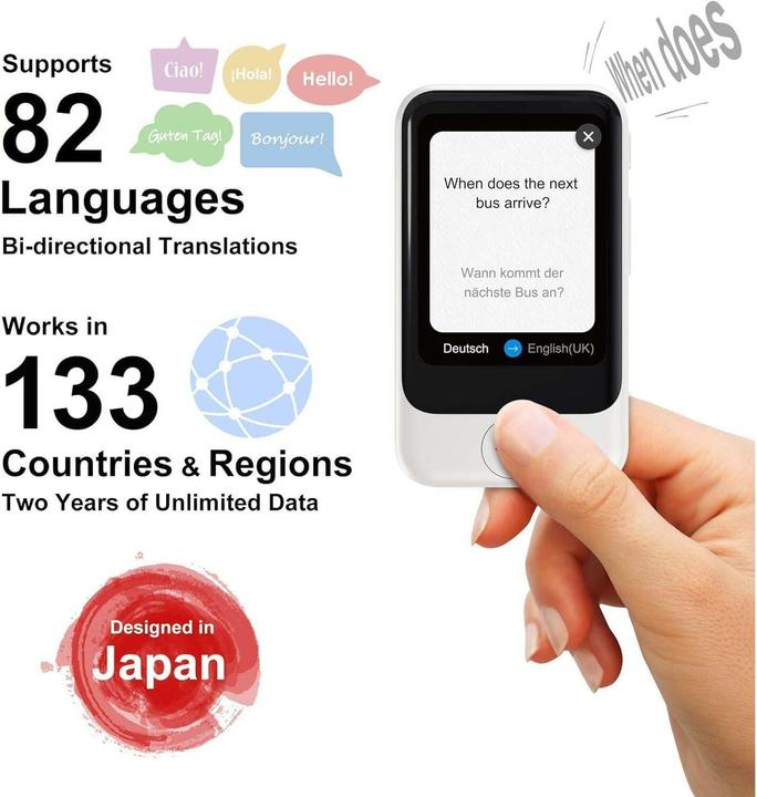Produktbild Pocketalk S2 Plus