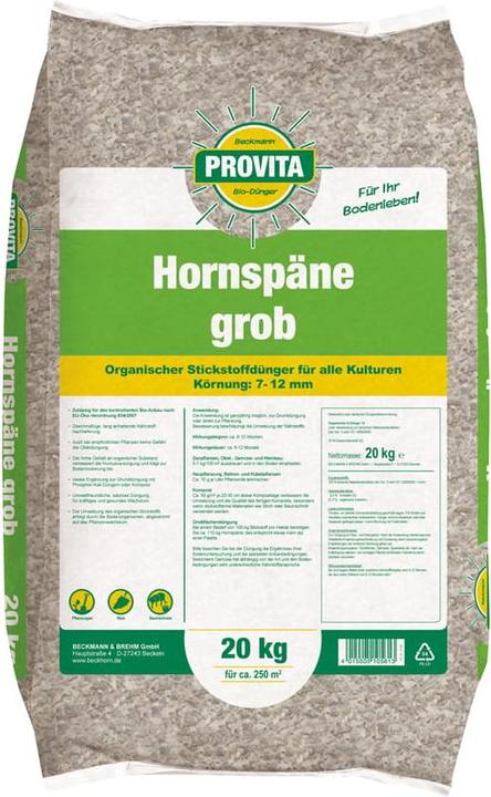 Produktbild Beckmann Hornspäne SIII grob, 7-12 mm
