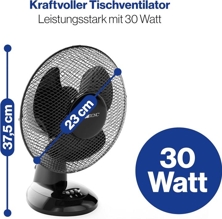 Actual product image Clatronic VL table fan (51 dB)