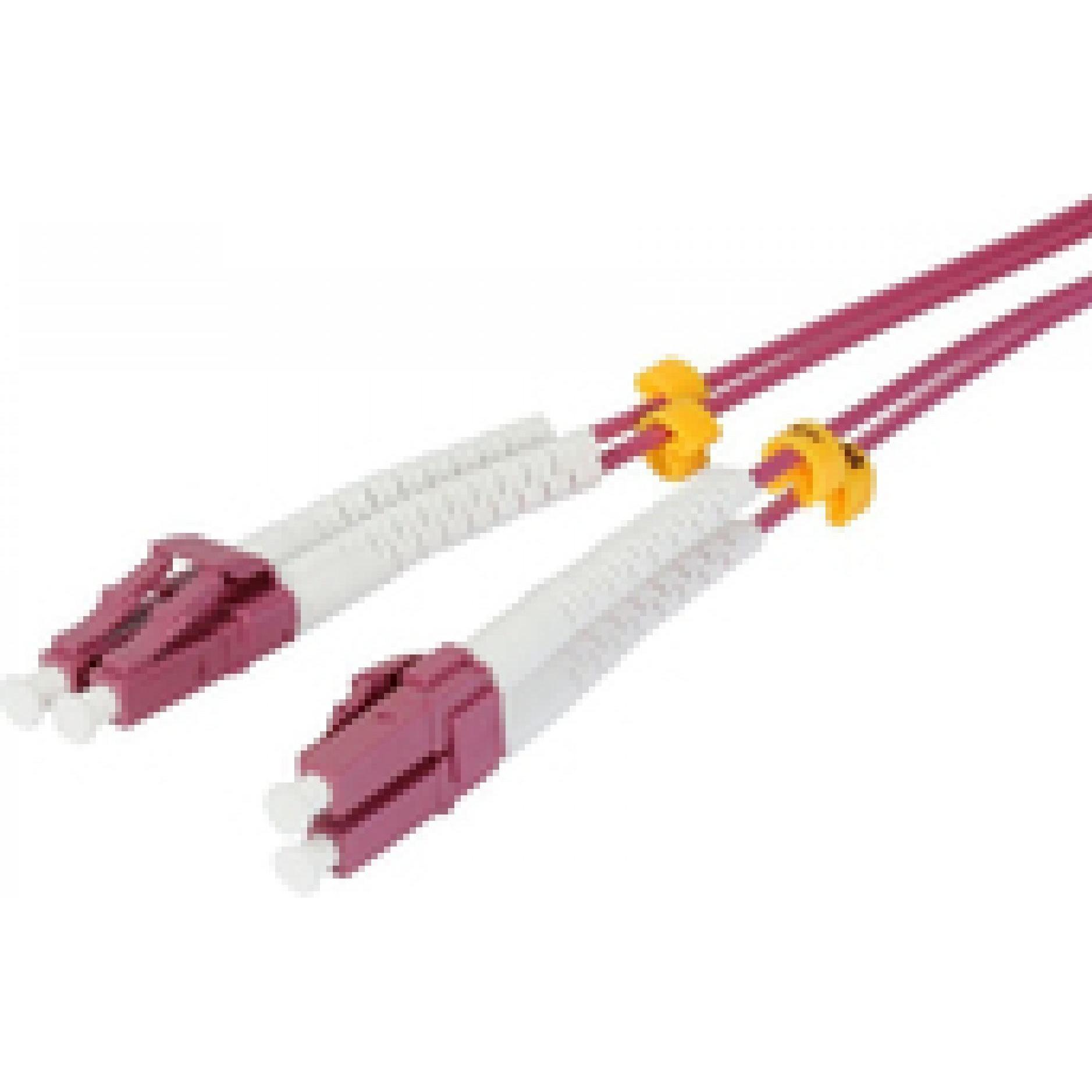 Synergy 21 Kabel LWL-Patch 10,0m LC-LC, 50/125um,OM4, AD=2mm, flexible Knickschutztülle *Synergy21* (CAT7, 10 m), Netzwe...