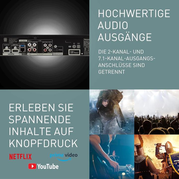 Immagine prodotto Panasonic Dp-Ub824egk (Lettore Blu-ray)