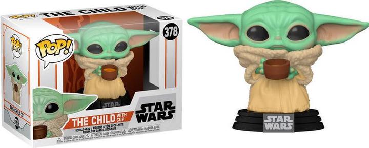 Produktbild Funko POP! - Star Wars - The Mandalorian: The Child with Cup