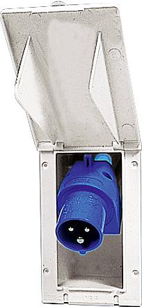 Actual product image Haba Power supply socket CEE 17 Colour white