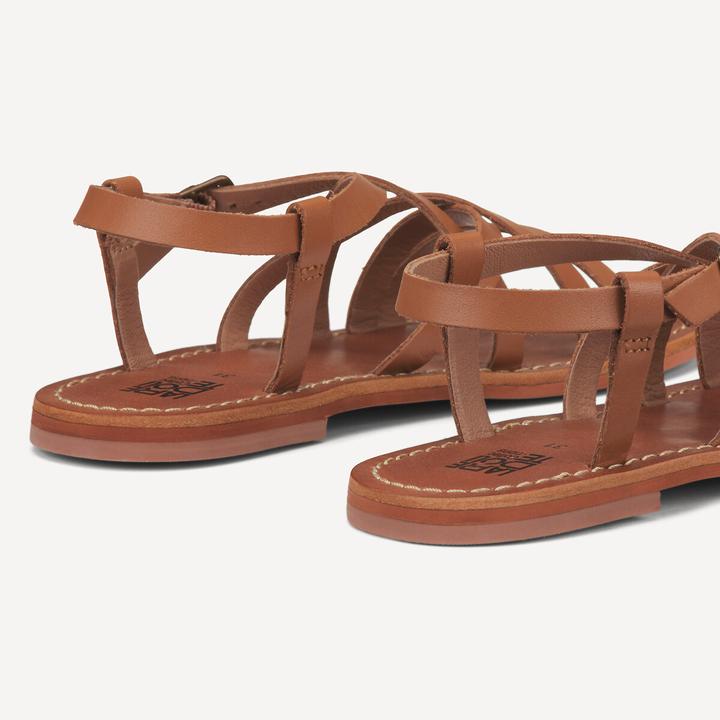 Actual product image La Redoute Collections Ledersandalen mit Riemen (37)