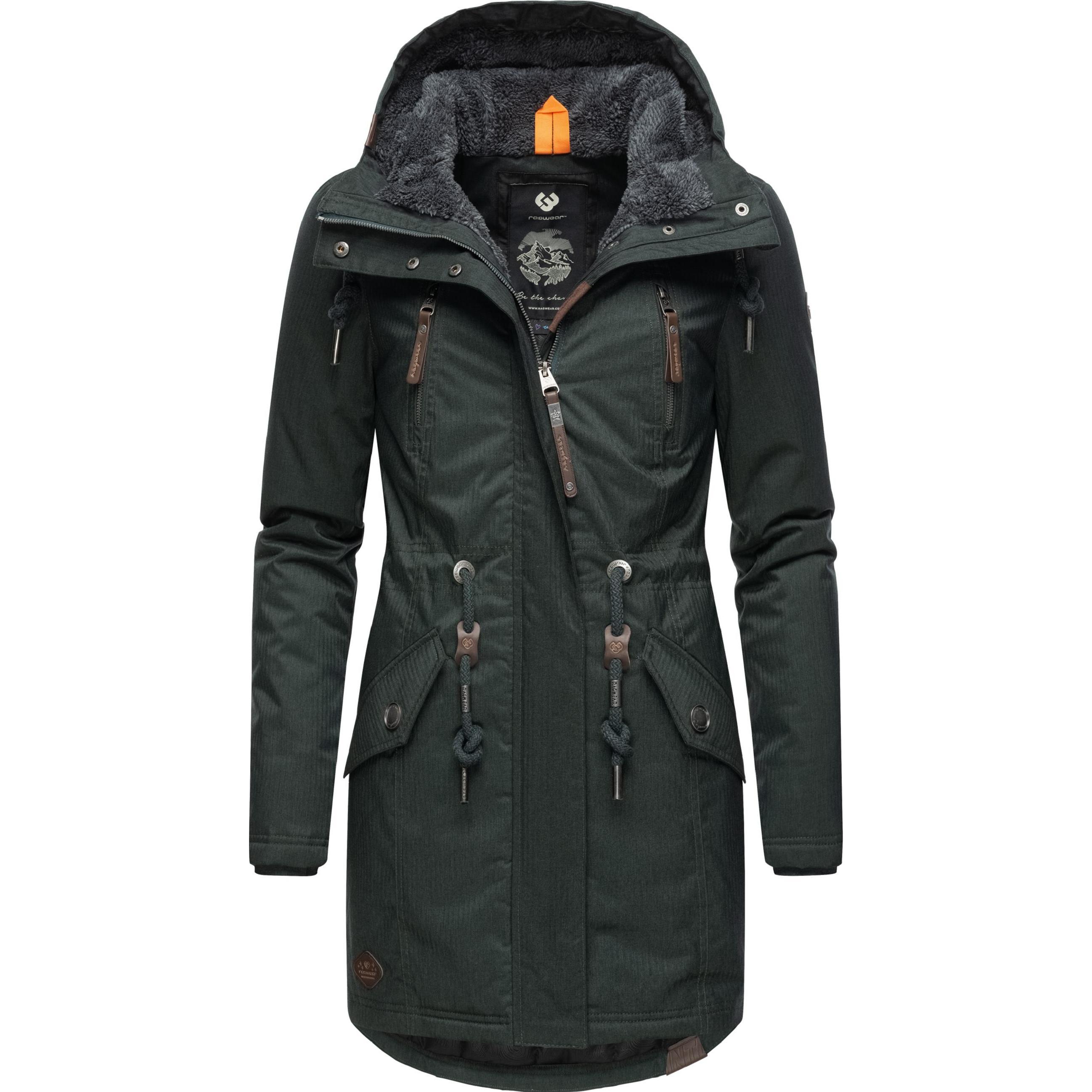 Thumbnail - Ragwear, Damen, Jacke, Elsie Melange (3XL), Grün, 3XL