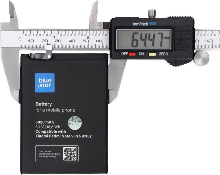 Actual product image 5020mAh BN52 Replacement Battery