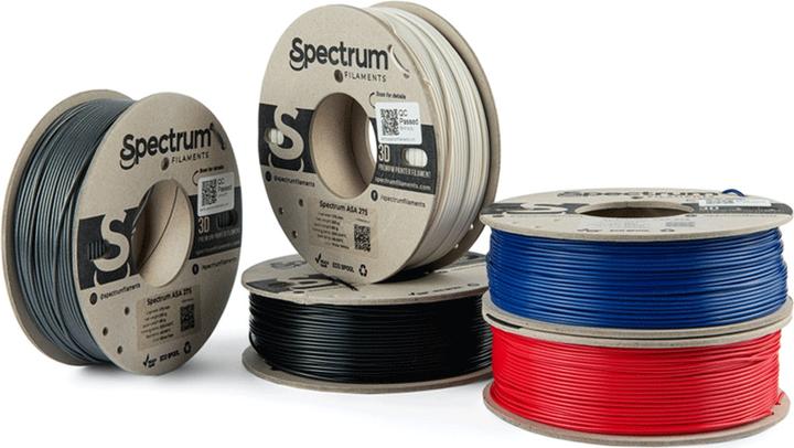 Actual product image Filament ASA 5 Pack 1.75mm (ASA, 1.75 mm, 1250 g, Multicoloured)